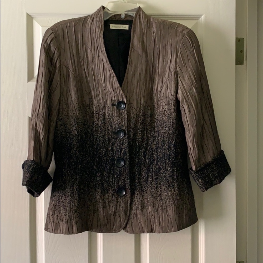 Coldwater Creek blazer size 8